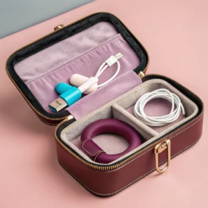 Platinum Edge Carry Case – Luxury Accessory for Massage Guns